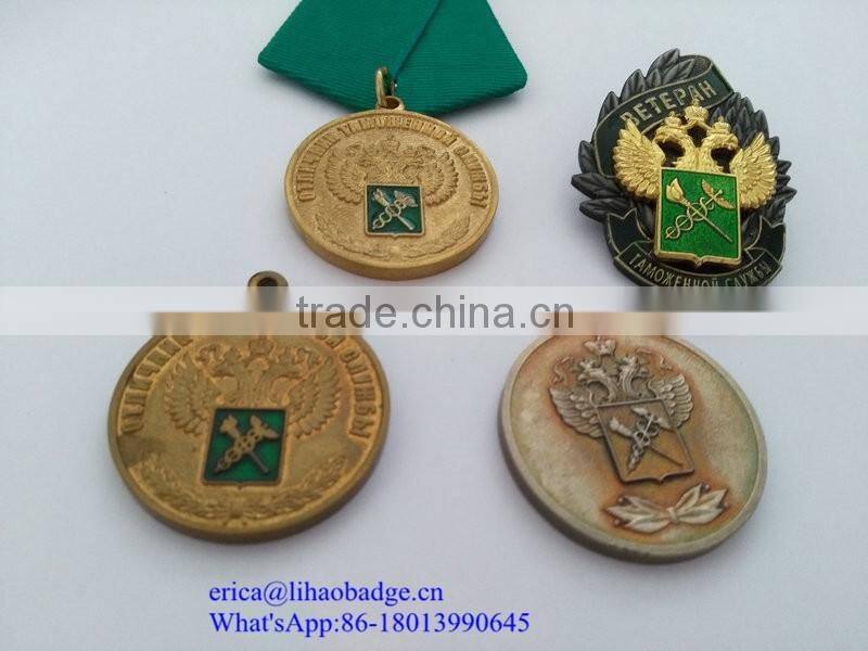 Antique Imitation Style and Medal Product Type Finisher Medal Russia