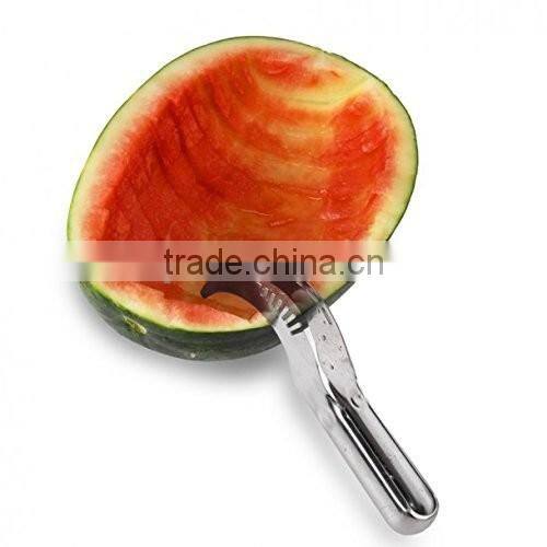 Amazon hot sale Multi purpose stainless steel watermelon slicer watermelon corer