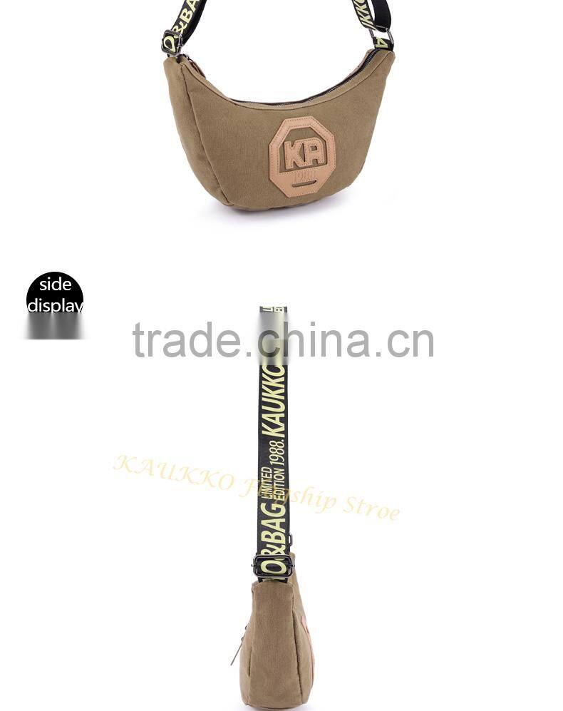 Fashion Lady Messenger Bag Woman Shoulder Bag Trendy Sling Bag Canvas Messenger Bag