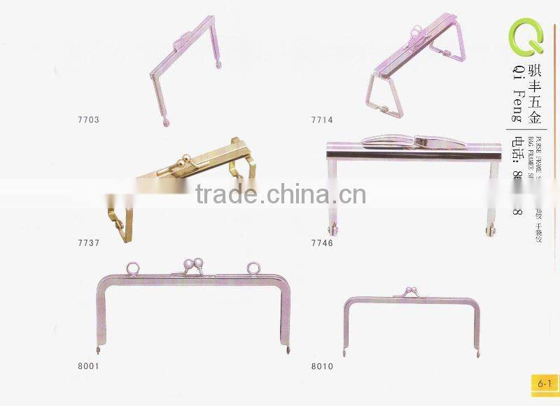 hardware for handbags decorative lock foldable bag hook cam lock