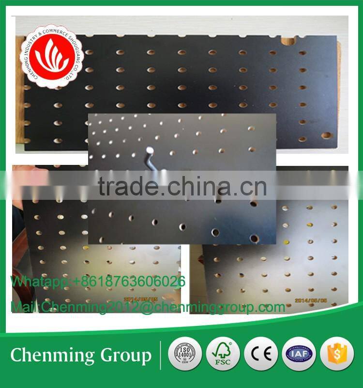 Perforated MDF/Pegboard MDF/Display panel