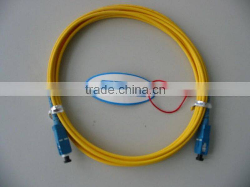Optical fiber connector/patchcord SC/UPC