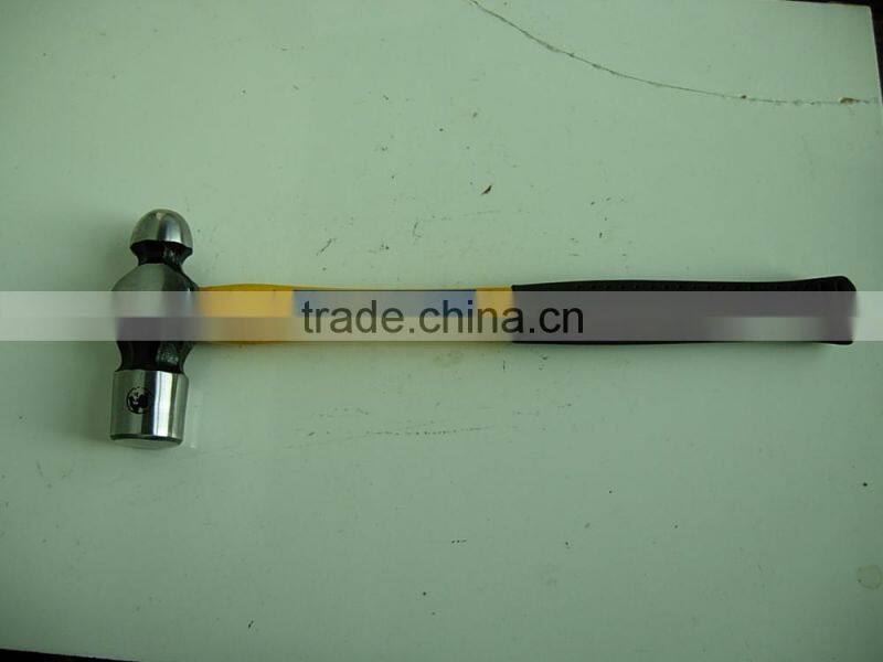 british type ball peen hammer with steel tubular handle in linyi/good sales hammer in linyi