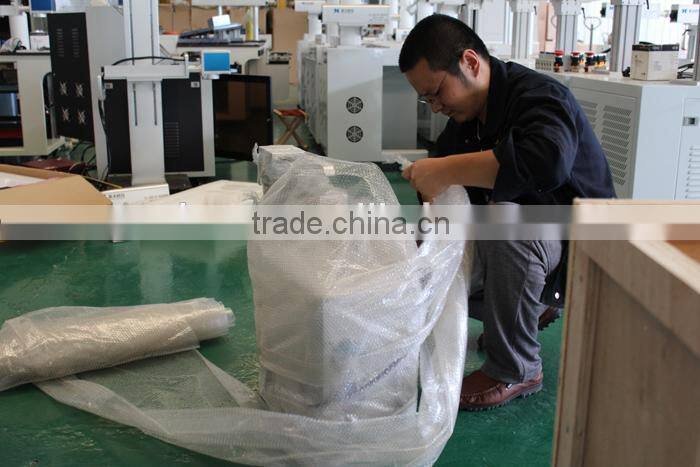 Raycis fiber laser marking machine on mobile watch phones