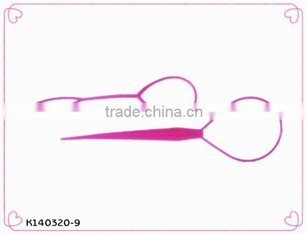 black magic bun hair twist