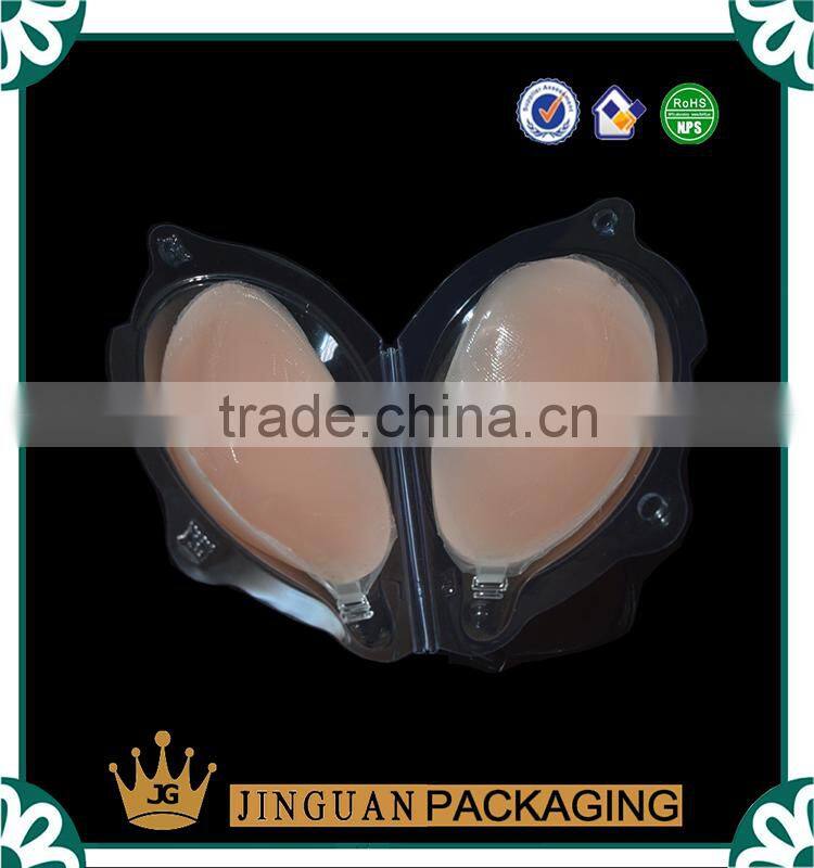 Professional Design Transparent Bra Packing Tray With Hang Hole