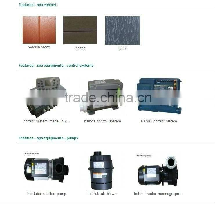 Wholesale Newest Aristech Acrylic Outdoor mini spa pool