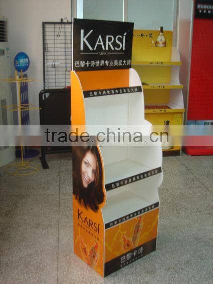 Carboard Poster Display Standee for Shampoo Display Stand