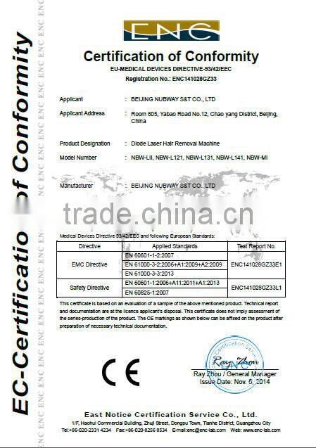 CE Approved OEM&ODM services portable 808nm diode laser permanent hair removal device