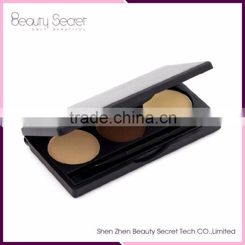 3 color Eye Brow Palette Professional Make up Eyebrow kit