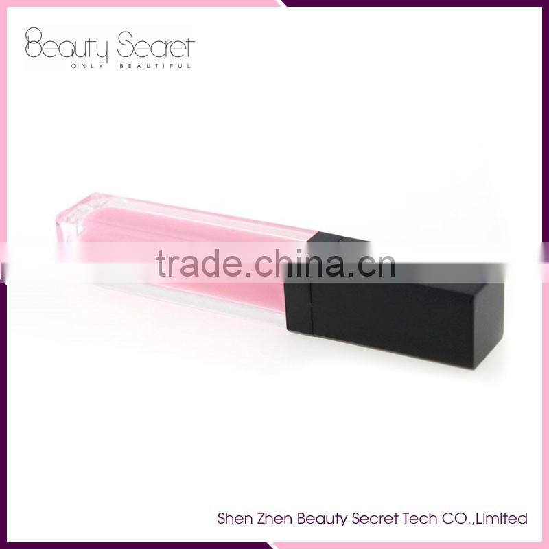 custom type 2016 makeup private own your girls logo lip gloss bottle