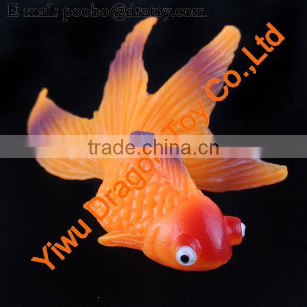 Hot sale high quality sea animal decorative goldfish toy