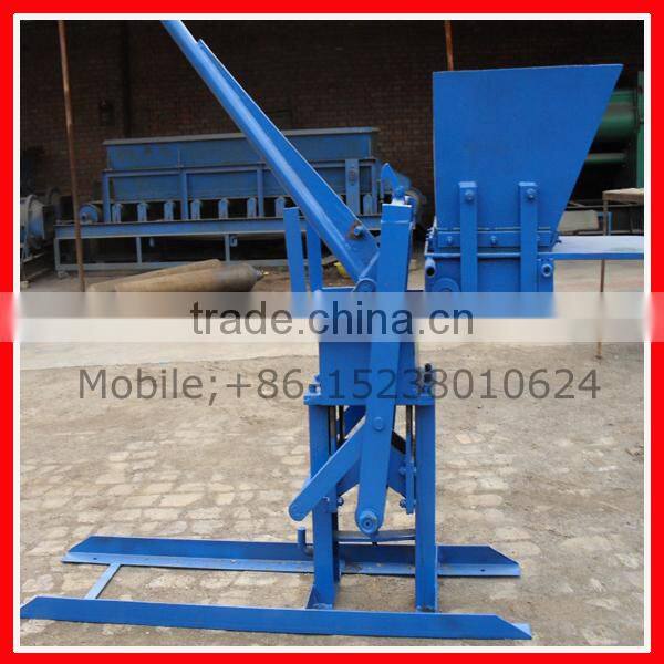 eco brava brick machine, maual hollow brick making machine