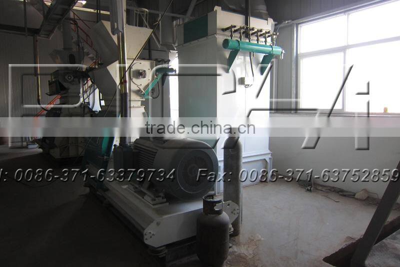 Turnkey Fully Automatic 1-2 t/h Pig feed pellet processing line