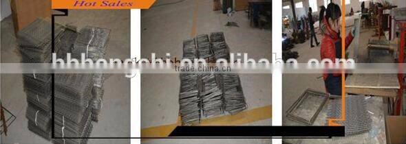 BBQ net grill net Crimped wire mesh with low price