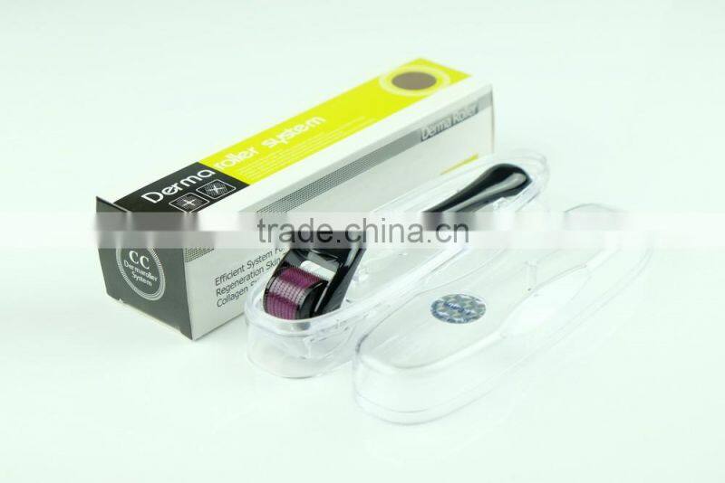 Wholesale price micro needle zgts 540 titanium derma roller for skin rejuvenation