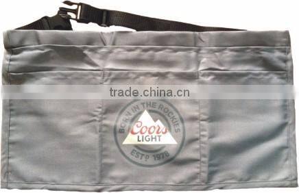 2017 hot selling high quality 100% twill cotton half waist apron