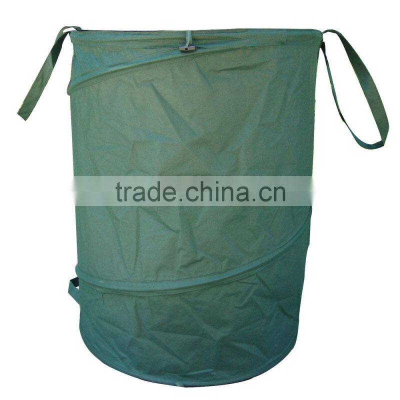 jute HESSIAN BAG/ heavy duty pop up bag garden/ waste leaf leaves bag