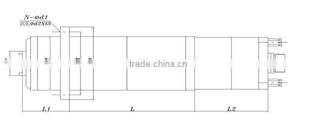 BT40, 8000RPM, 10KW, 380V,200MM ATC electric spindle