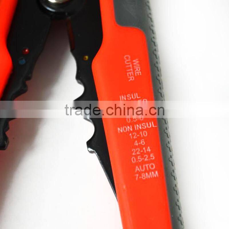 Heavy duty Wire Stripper Cutter, Terminal Crimper, Automatic Electric Crimping Pliers Tool