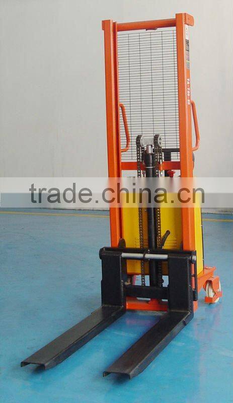 semi electric stacker