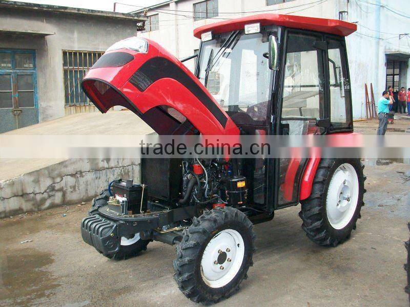 4x4 35hp Farm tractor with higher quality Cabin,power steering