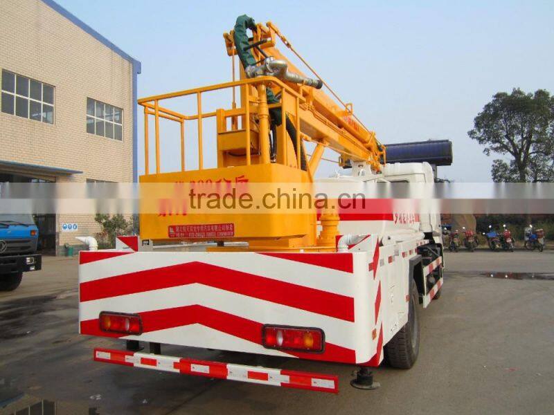 22m Dongfeng Kingrun elevated work platform with water tank for sale