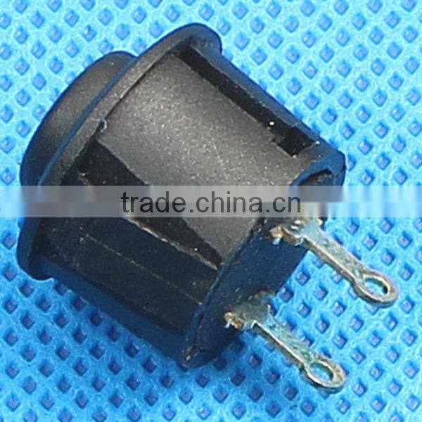PS14-1R OFF-(Momentary ON) 12mm black push button switch