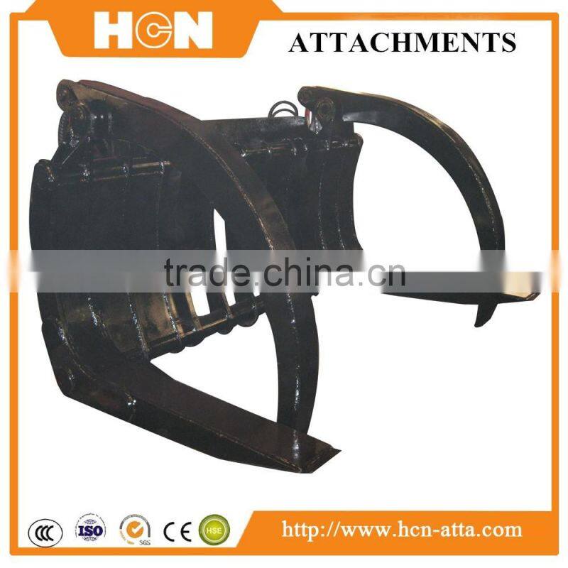 BM06 Series Hydraulic Log Grapple Attachment For Loader