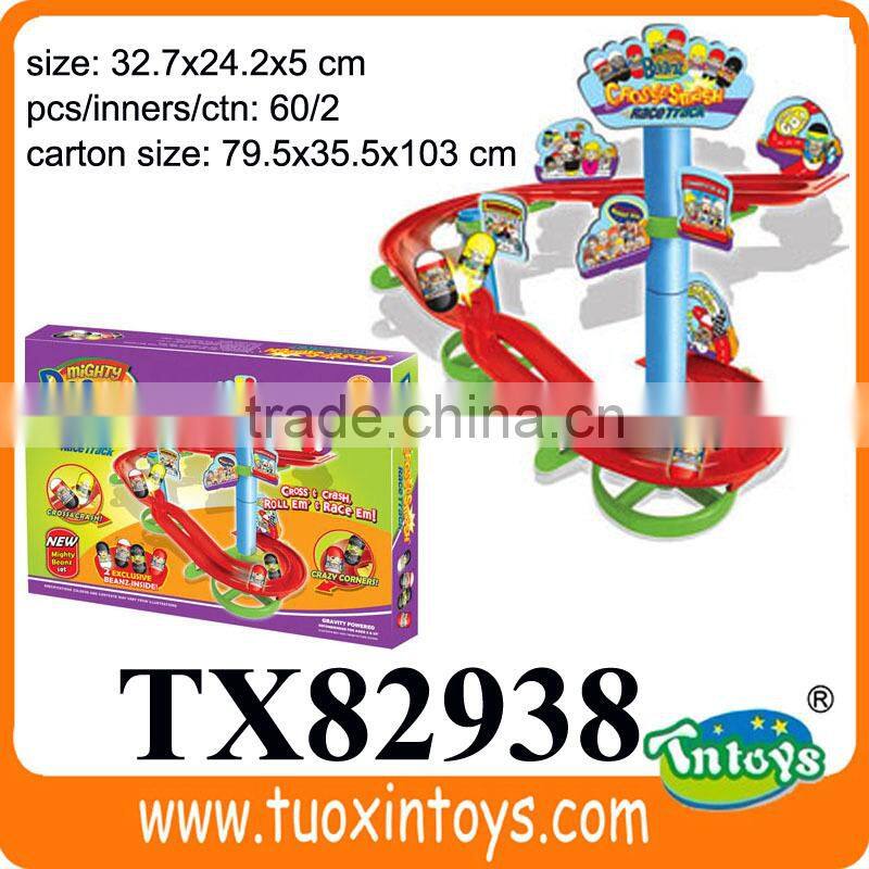 plastic road set toy cars, toy road signs, kids toy cars race track