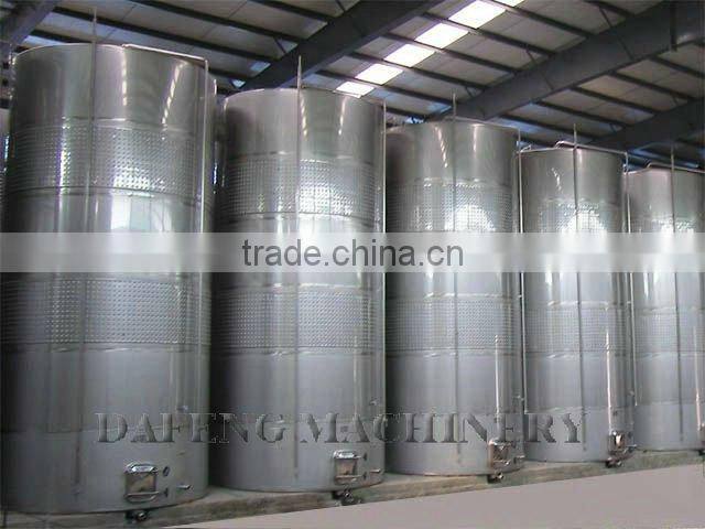 Stainless steel dimple cooling wine tank