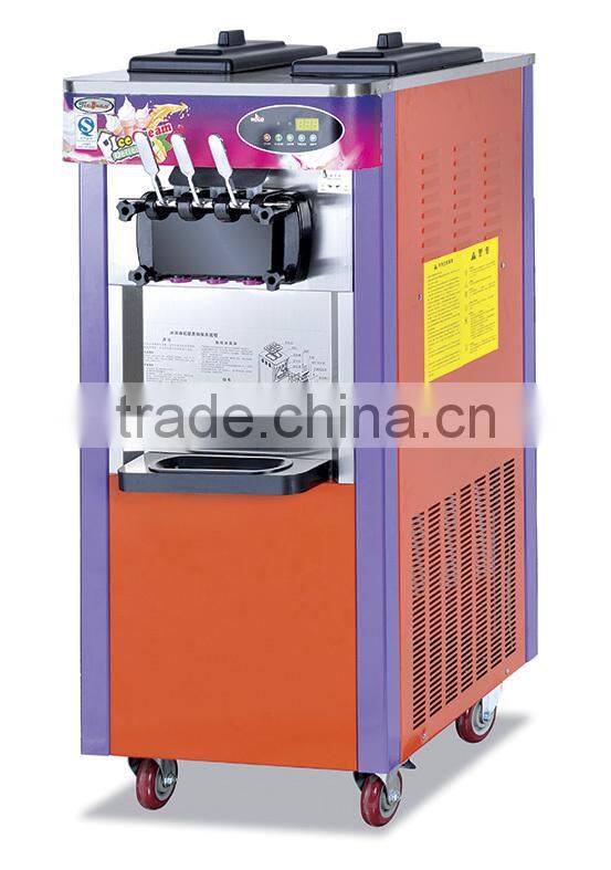 3 Flavors Soft Ice Cream Machine / Ice Cream Maker