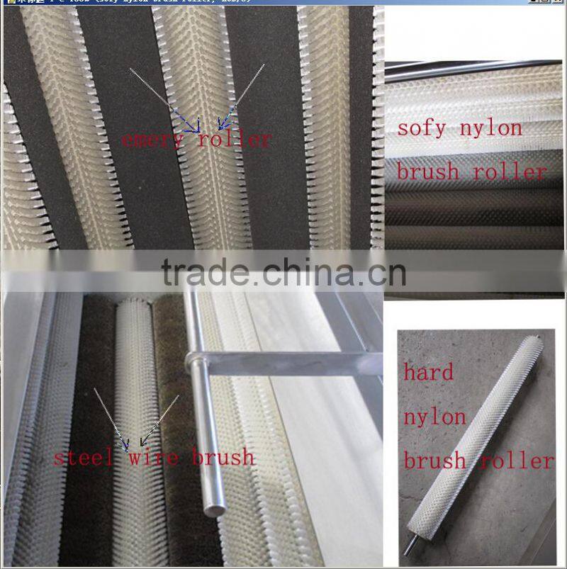 cheap price nylon brush roller type carrot washing machine