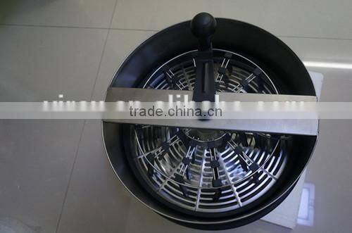 Hydroponics Hand-Driven 16 Inch Open Structure Bowl Trim Machine