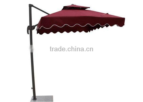 Square Alum 3X3M Double Rome Umbrella UMB00007