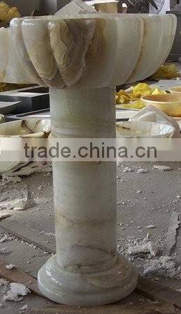 Professional Manufacture ONYX PEDESTALS SINKS AND BASINS