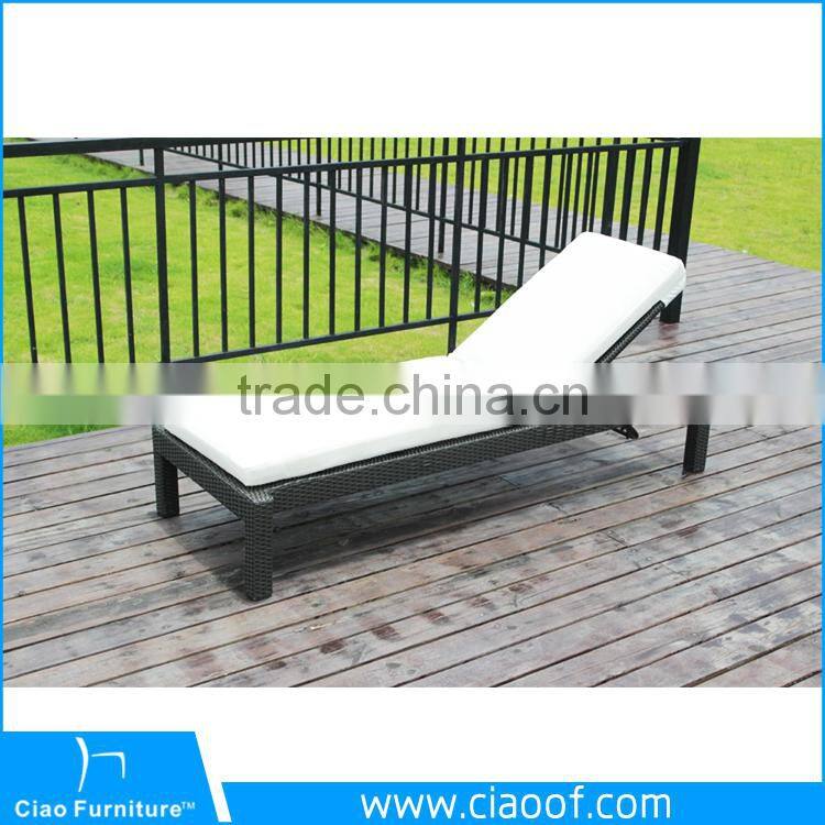 Hotel Pool Furniture Rattan Sun Lounge Furniture