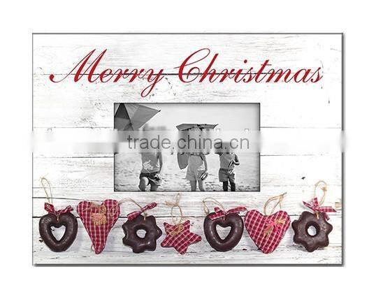 Cheap MDF Wooden Photo Frame for Christmas