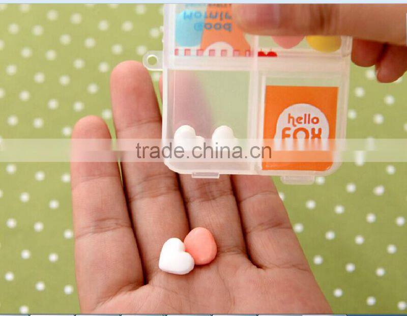 Q1097 Creative home fashion plastic pill box
