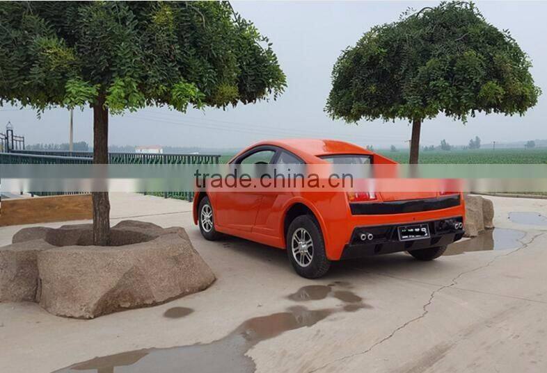 Super Cool 4 Wheel Electric 72V 4000W Car, New Energy Adult Electric Automobile Vehicle, China Factory Cheap Electric Car