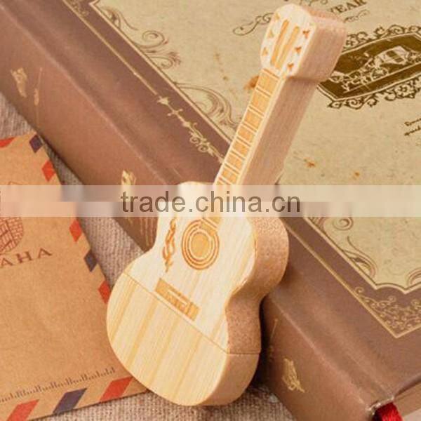 2017 Fashion design Guitar model USB Flash Drive Drive memory Stick U Disk