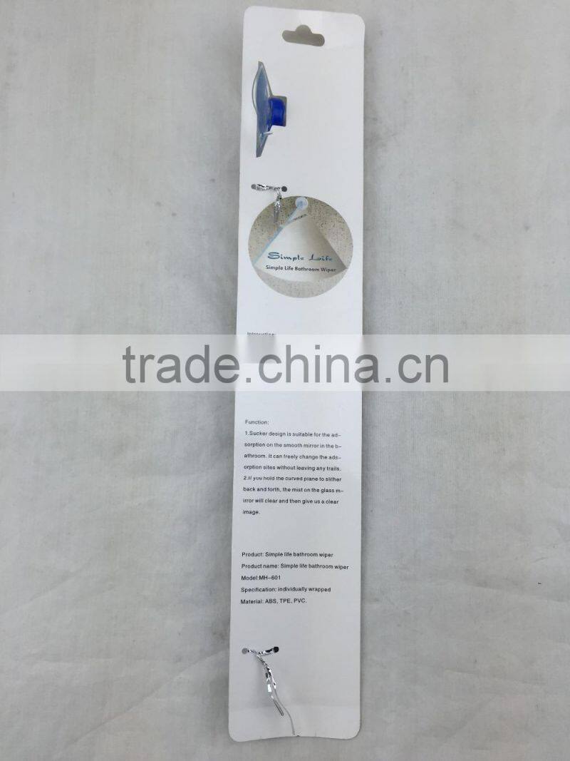 bath mirror wiper/mirror brush/ strong chuck wiper