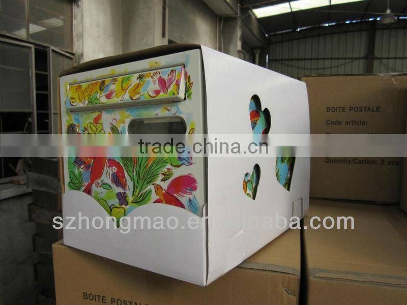 Metal mailboxes for letters