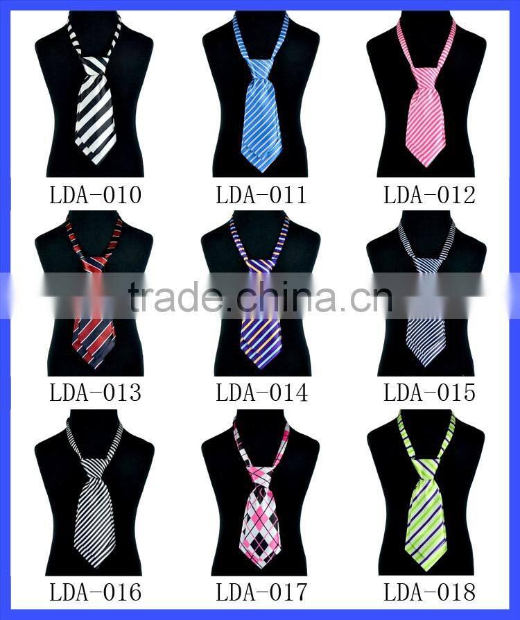 2016 Fashion factory price polyester necktie knitted neckties knitting neck ties