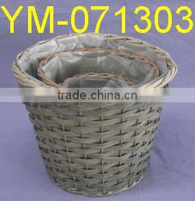 Heart Shaped Willow Flowerpot Cheap