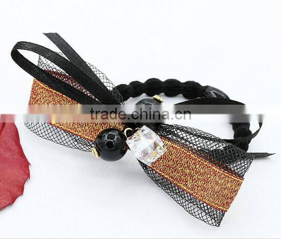 bride red wreath/head band