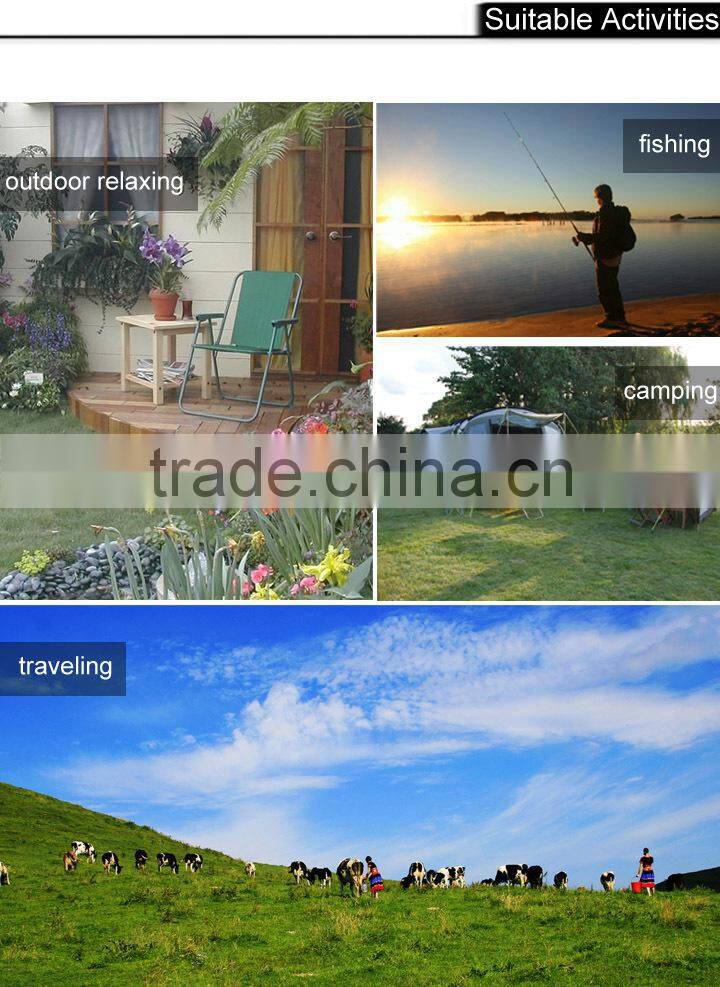 Folding garden chairs with one table set