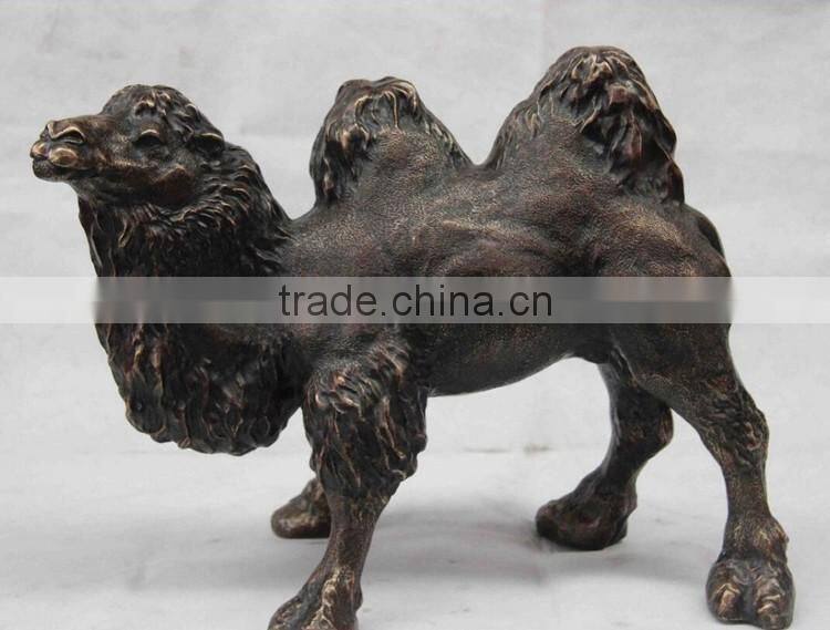 Garden decor large animal statues bronze camel sculpture for sale