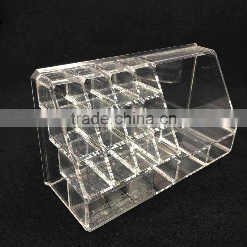 made in china clear acrylic cosmetic display box