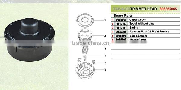 Electric Brush Cutter Trimmer Head With M10*1.25RH